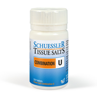 Schuessler Tissue Salts 125 Tablets - COMB U | CALCIUM ABSORPTION
