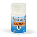 Schuessler Tissue Salts 125 Tablets - KALI MUR, NO. 5 | GLANDULAR TONIC